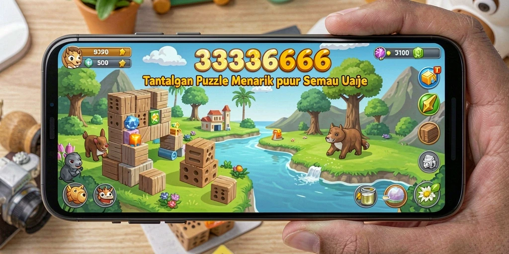 Tampilan gameplay 333666 yang menarik dan menantang.