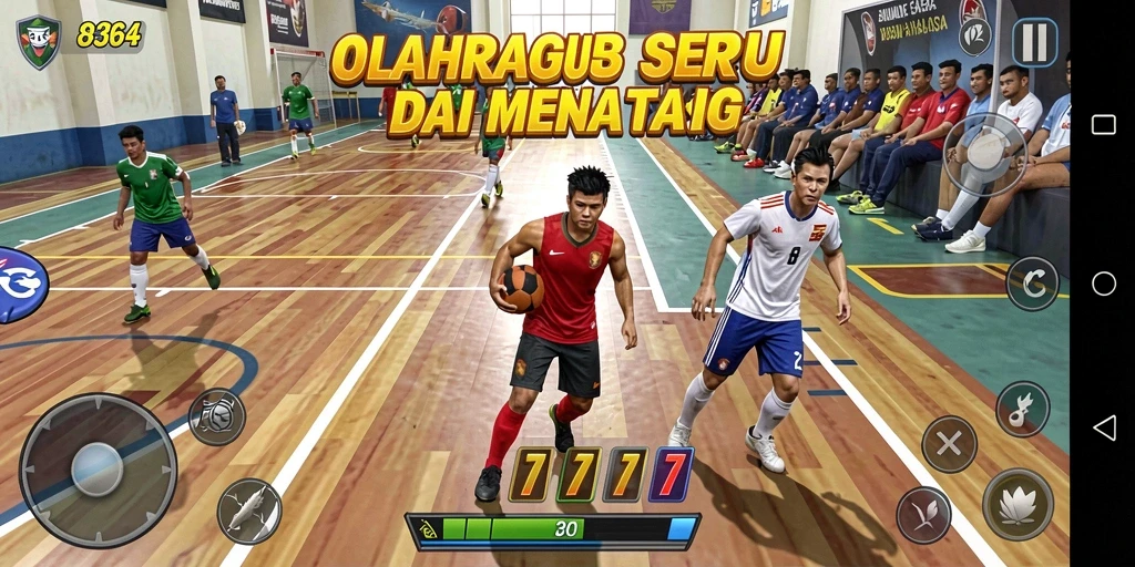 Tampilan grafis menakjubkan di dalam gameplay 8364.