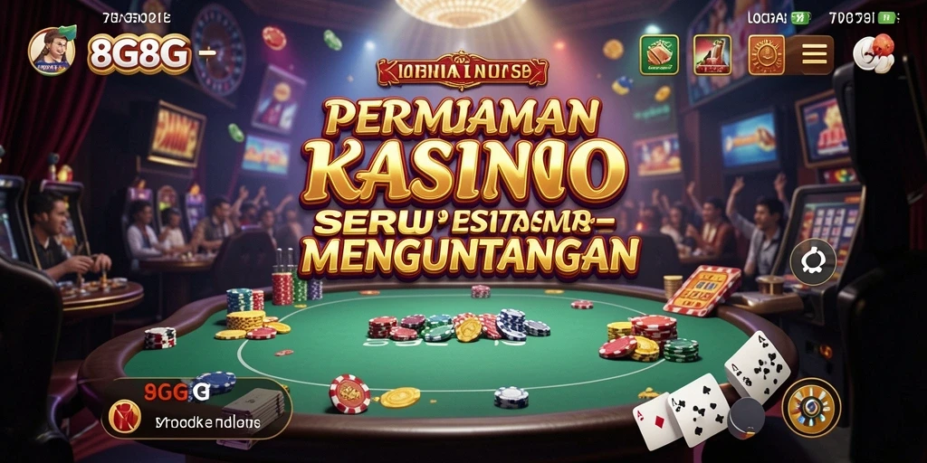 Tampilan gameplay 8G8G yang seru dan menarik.