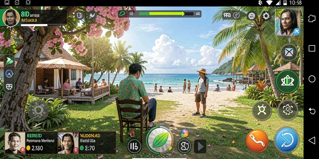 Tampilkan elemen gameplay yang menarik dalam 8ID.
