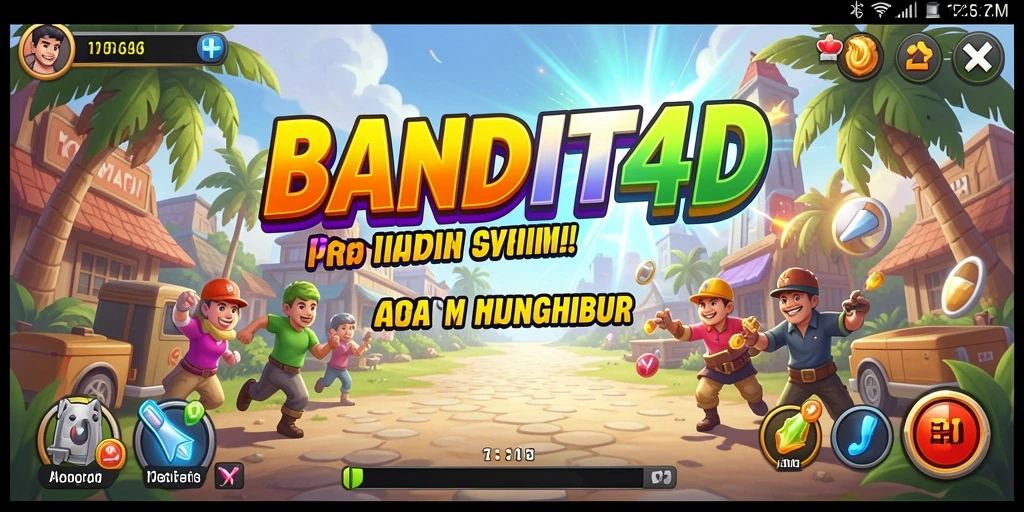 Tampilan gameplay seru dari BANDIT4D penuh aksi dan tantangan.