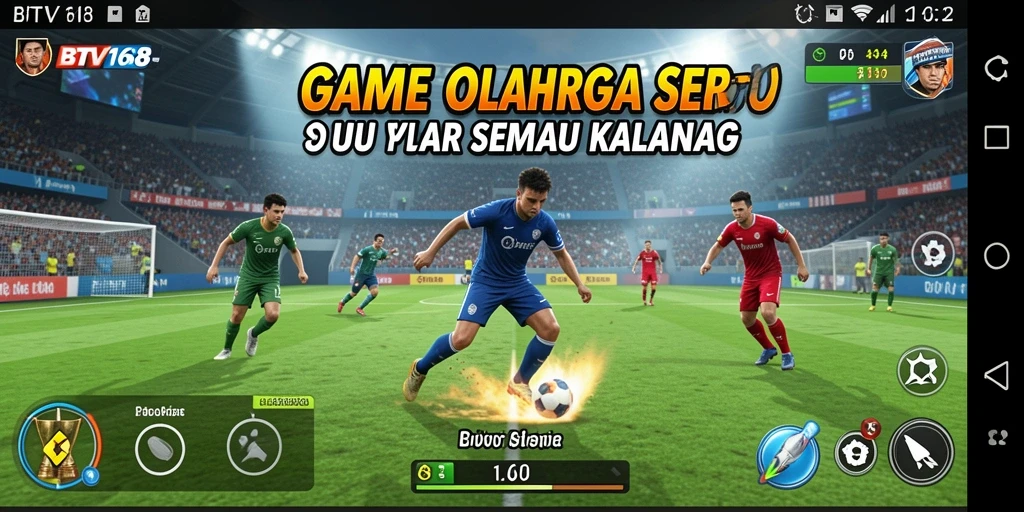 Tampilan gameplay BTV168 yang menarik dan interaktif dalam olahraga.