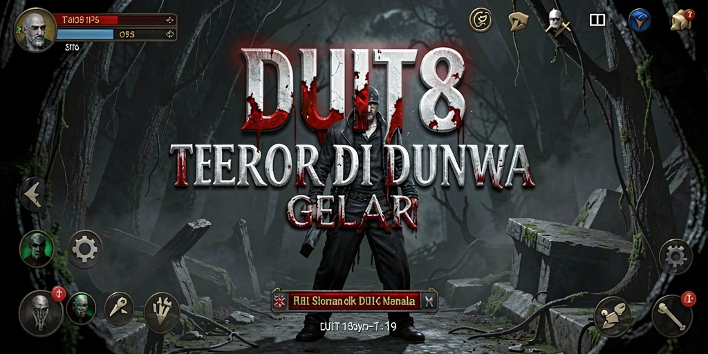 Gameplay menyeramkan dengan suasana gelap yang menghantui.