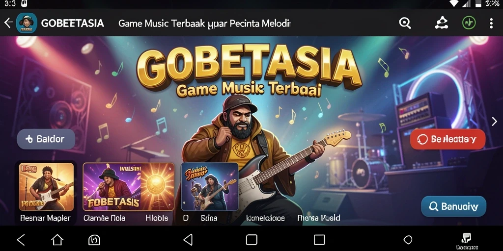 Tampilan gameplay GOBETASIA yang menarik dan penuh warna.