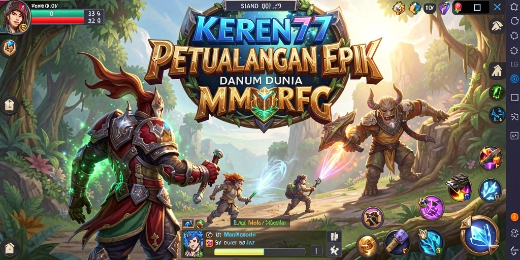Tampilan gameplay KEREN77 yang mendebarkan dan penuh aksi.