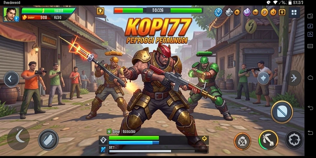Tampilan gameplay KOPI77 yang menarik dan strategis.