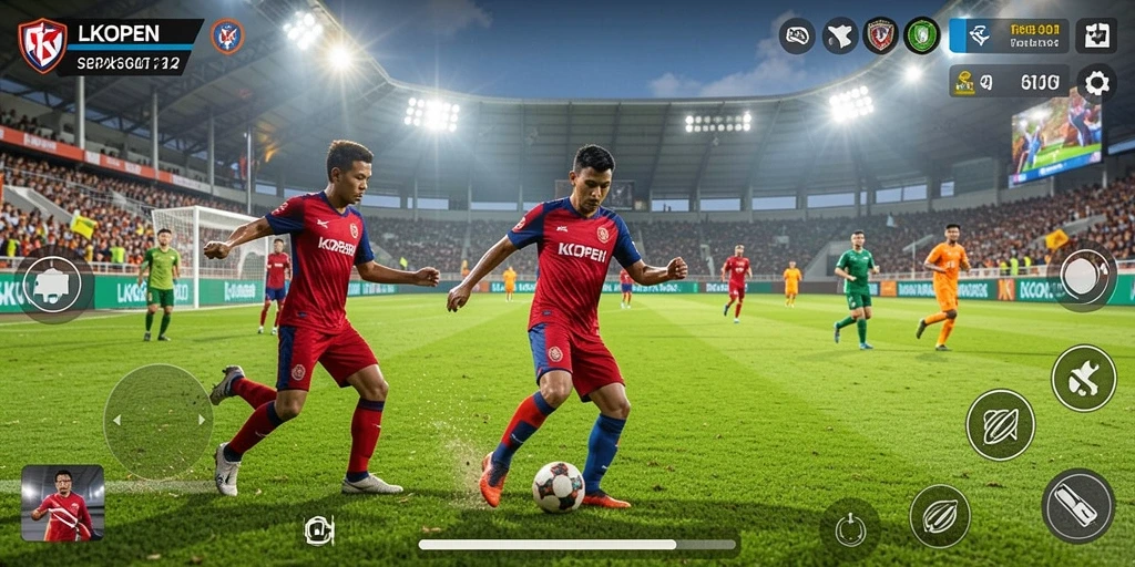 Tampilan gameplay LKOPEN yang menegangkan dan mendebarkan.