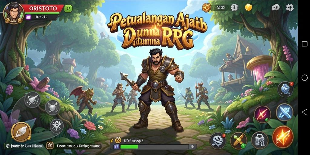Tampilan gameplay <strong>ORISTOTO</strong> yang seru dan menantang.