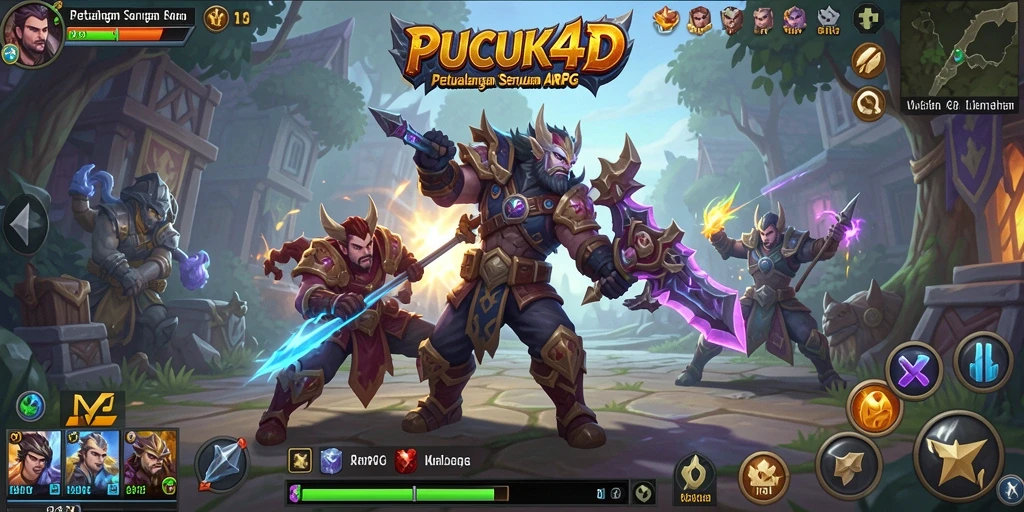 Tampilan seru dari gameplay PUCUK4D yang penuh aksi.