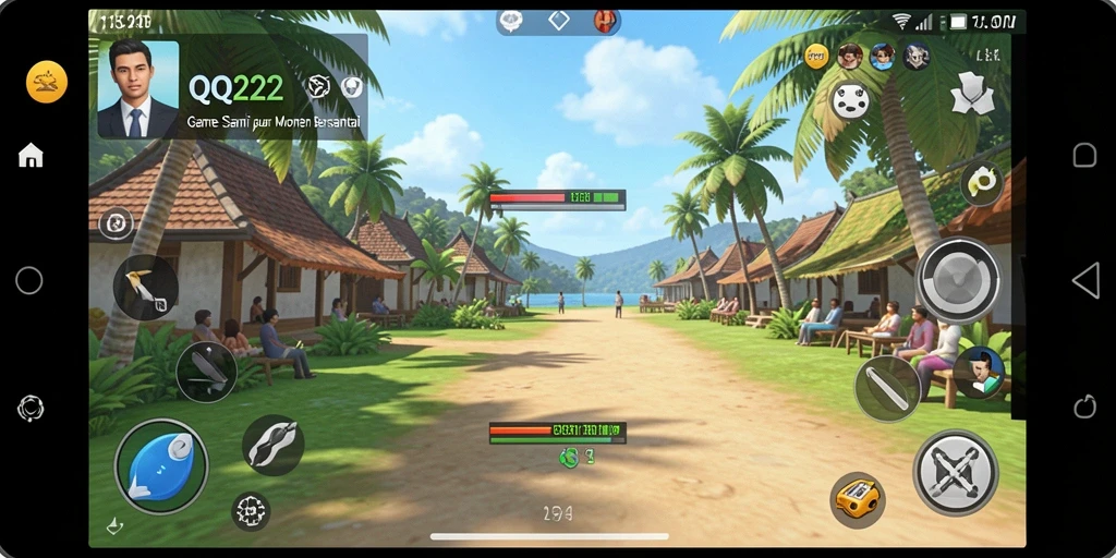 Screenshot gameplay <strong>QQ222</strong> yang menunjukkan keseruan permainan santai.