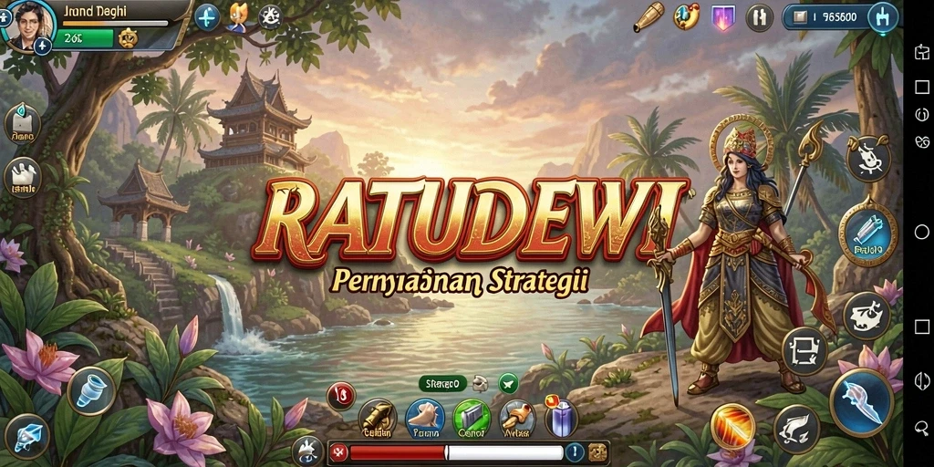 Gameplay menarik dari RATUDEWI yang menunjukkan strategi yang dinamis.