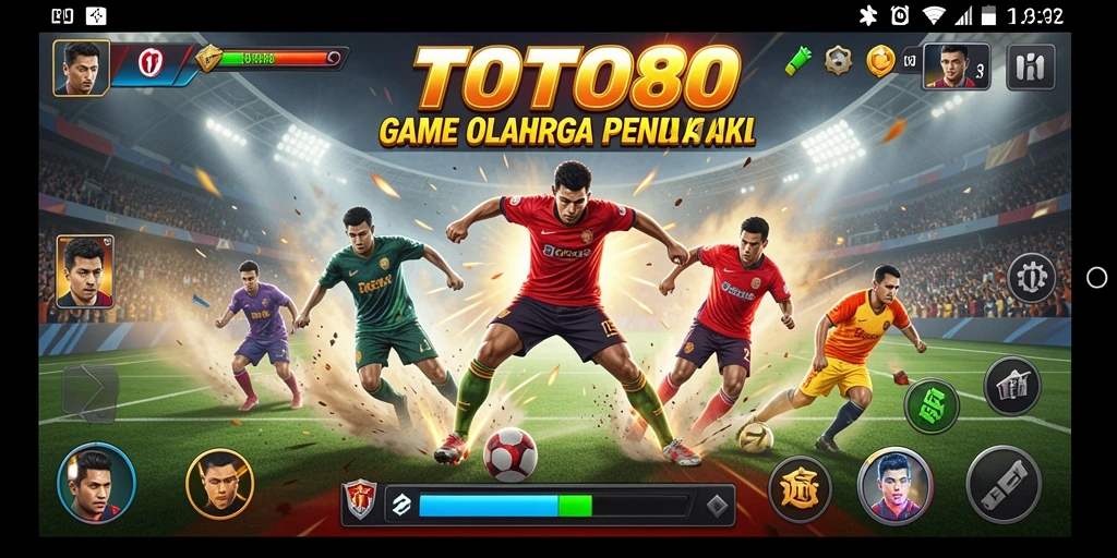 Tangkapan layar dari gameplay TOTO80 yang menampilkan aksi seru olahraga.