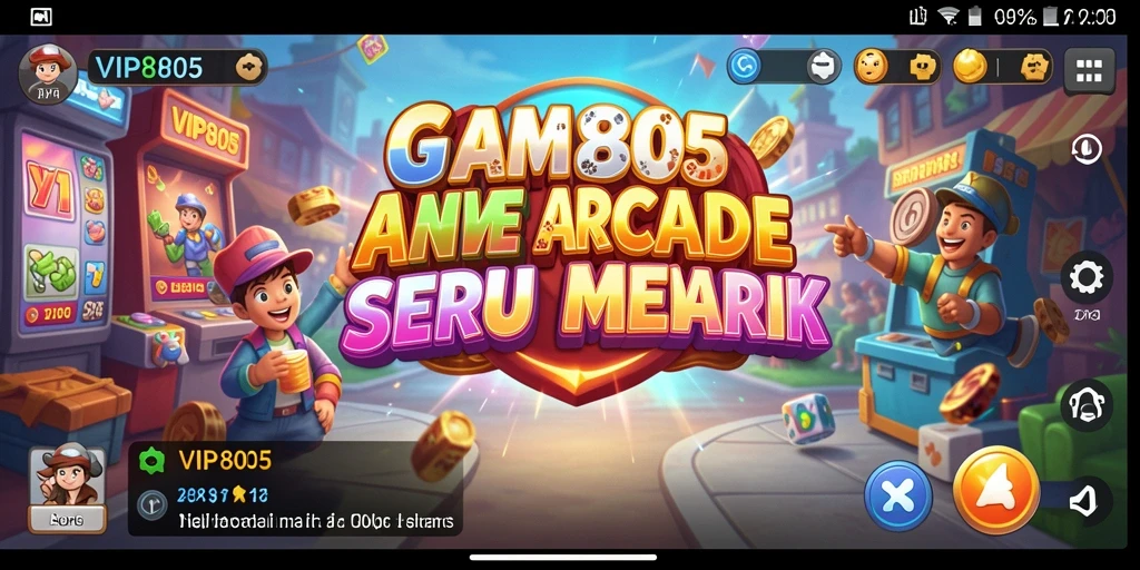 Tangkapan layar VIP805 menampilkan gameplay yang seru dan penuh aksi.