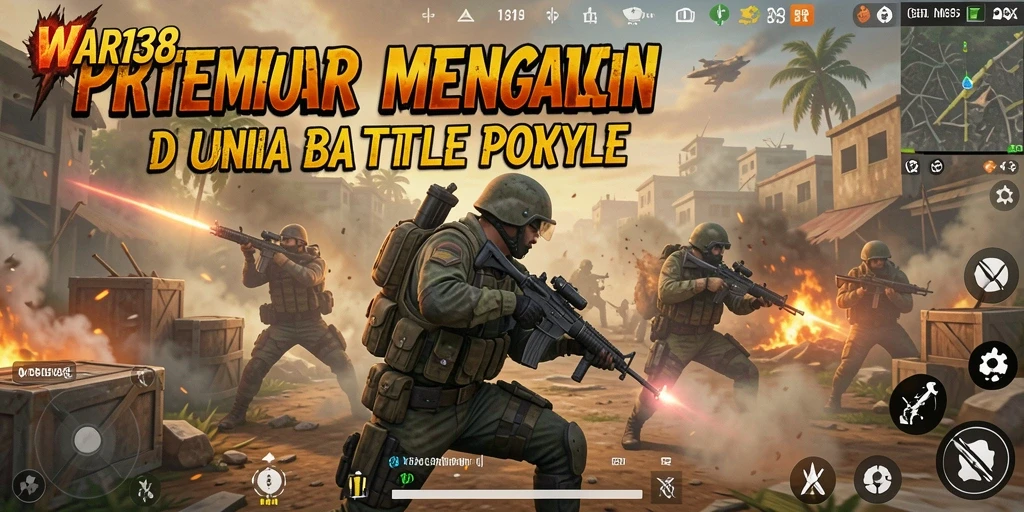 Gameplay Battle Royale mendebarkan dengan grafis yang memukau.
