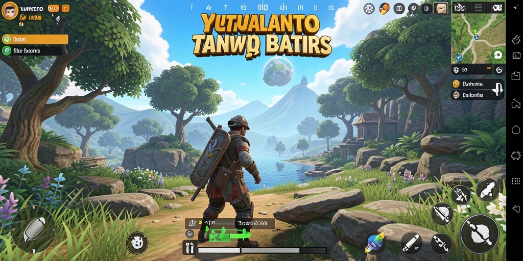 Tampilan luar biasa dari gameplay Open World YUMETOTO.